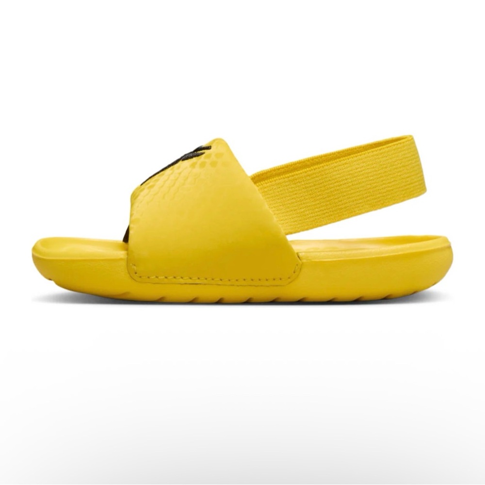 Kids' Slide Sandals in Yellow - Picture 4 of 7